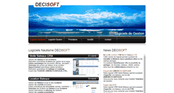 Desktop Screenshot of decisoft.fr